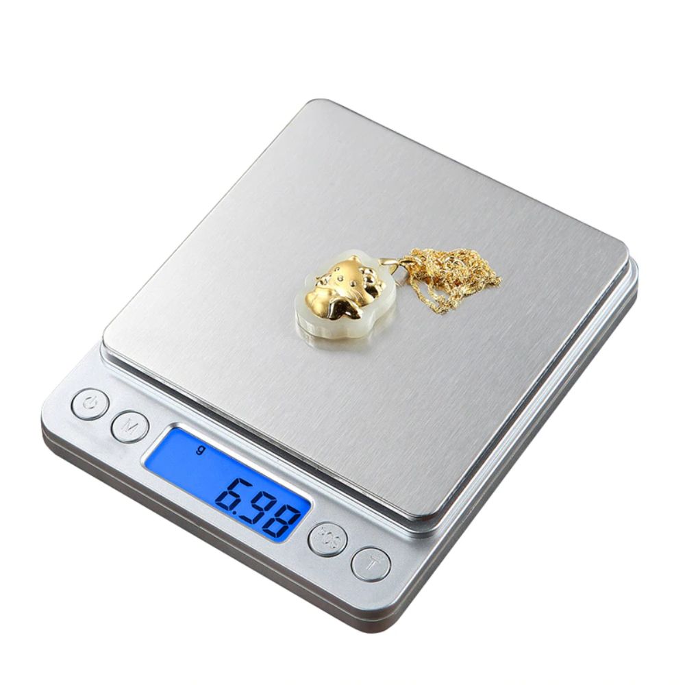 Mini Balança Digital Diamond Precisão 0,1 g Até 2 kg