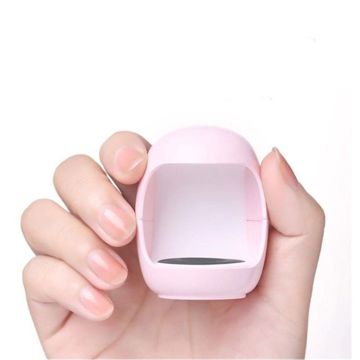 Mini Secador Cabine Unhas Secagem Rápida 30 seg Luz Uv Led