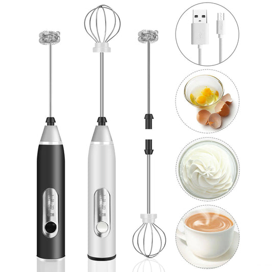 Misturador Bebidas Ovos Mini Mixer Fuê Portátil Elétrico USB