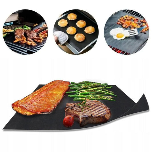 Manta Grill Tapete Churrasqueira Grelha Teflon Antiaderente