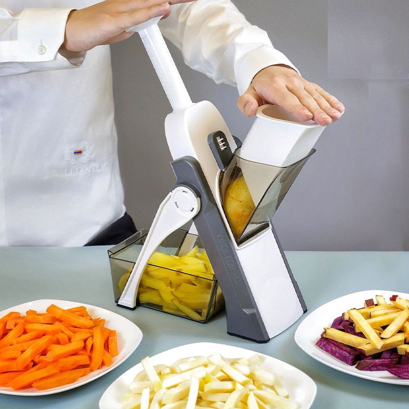 Multifuncional Food Chopper Slicer Cortador e Fatiador
