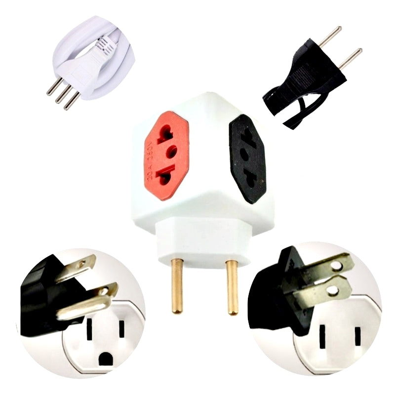 Adaptador Elétrico Tomada Benjamim Cubo Power