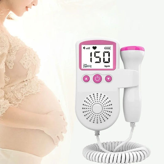 Monitor Fetal Doppler Aparelho Para Ouvir Coração Bebê