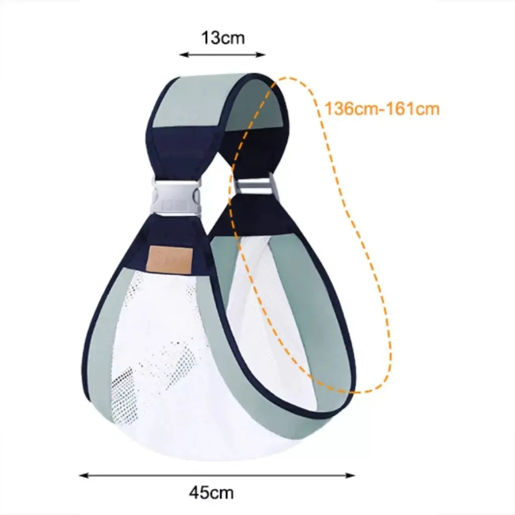 Canguru Envoltura Transversal para Carregar Bebês shopee
