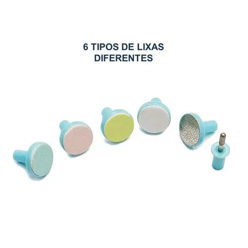 Lixador Elétrico de Unhas para Bebês shopee